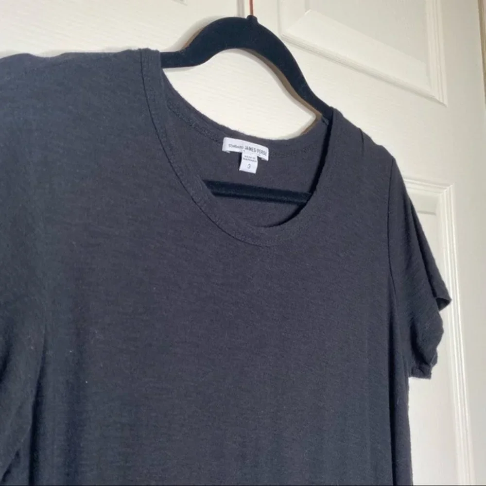 James Perse Stretch Jersey Blouson T-Shirt Dress Size Large